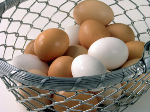 basket of eggs