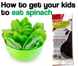 How to get your kids to eat spinach