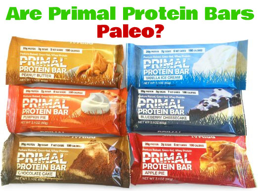 Are Primal Protein Bars Paleo?