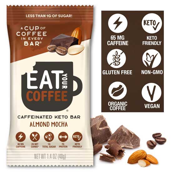 Keto Protein Bar with Caffeine