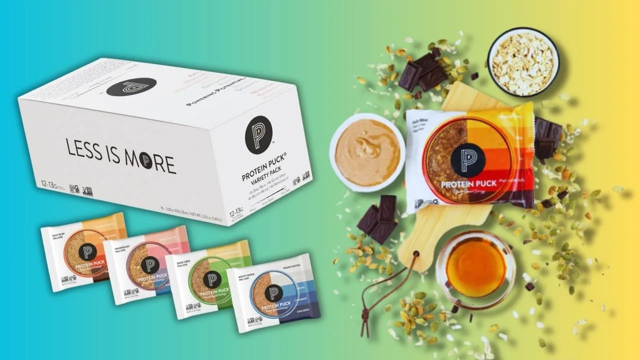 Protein Puck Plant Based Bars