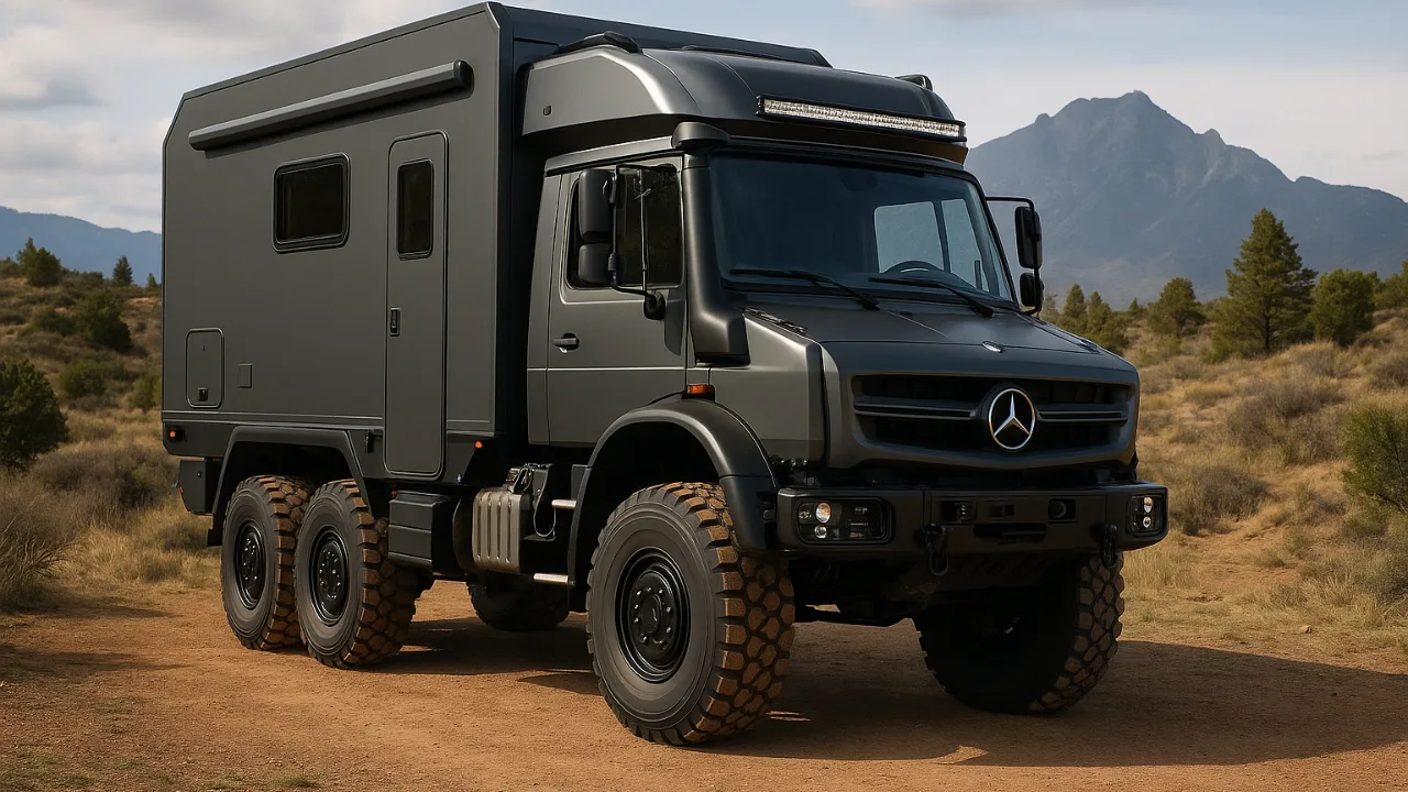 2026 Mercedes Unimog 6×6 Camper Unveiled
