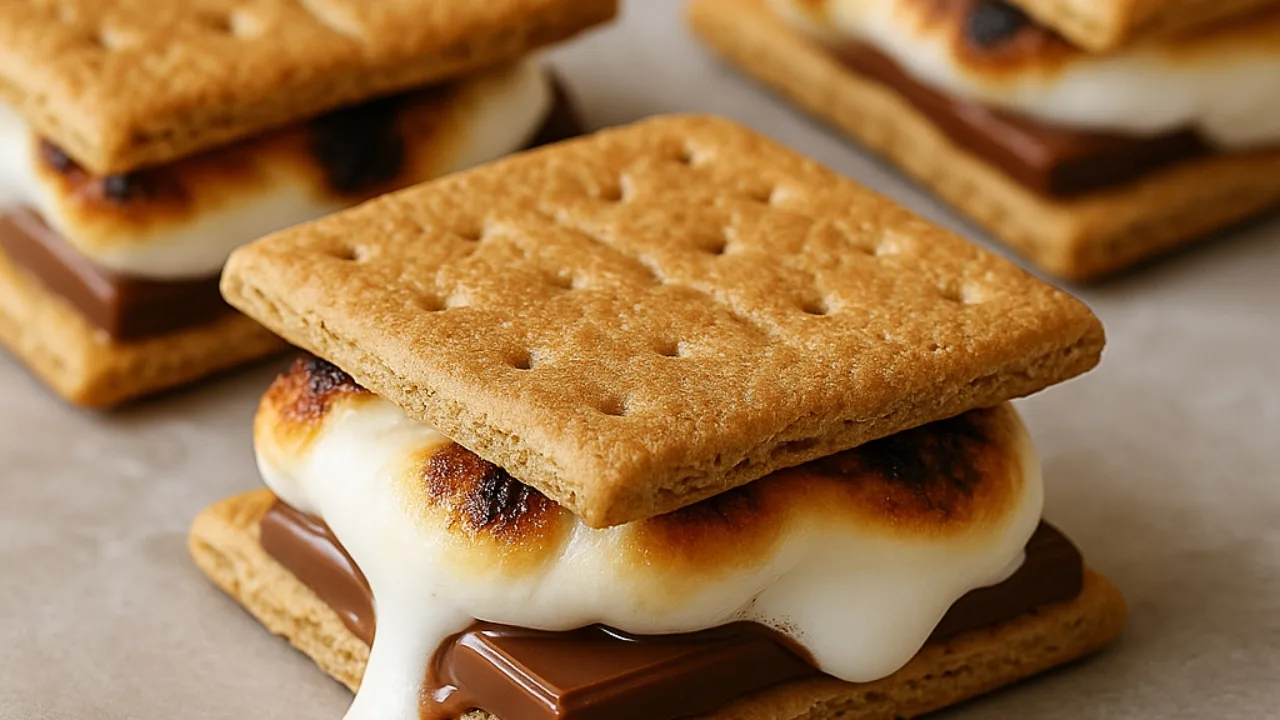 5-Minute Air Fryer S’mores