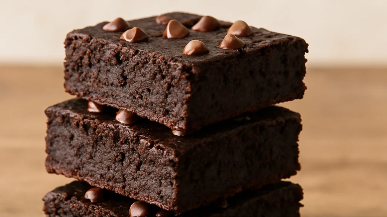 Flourless Black Bean Brownies