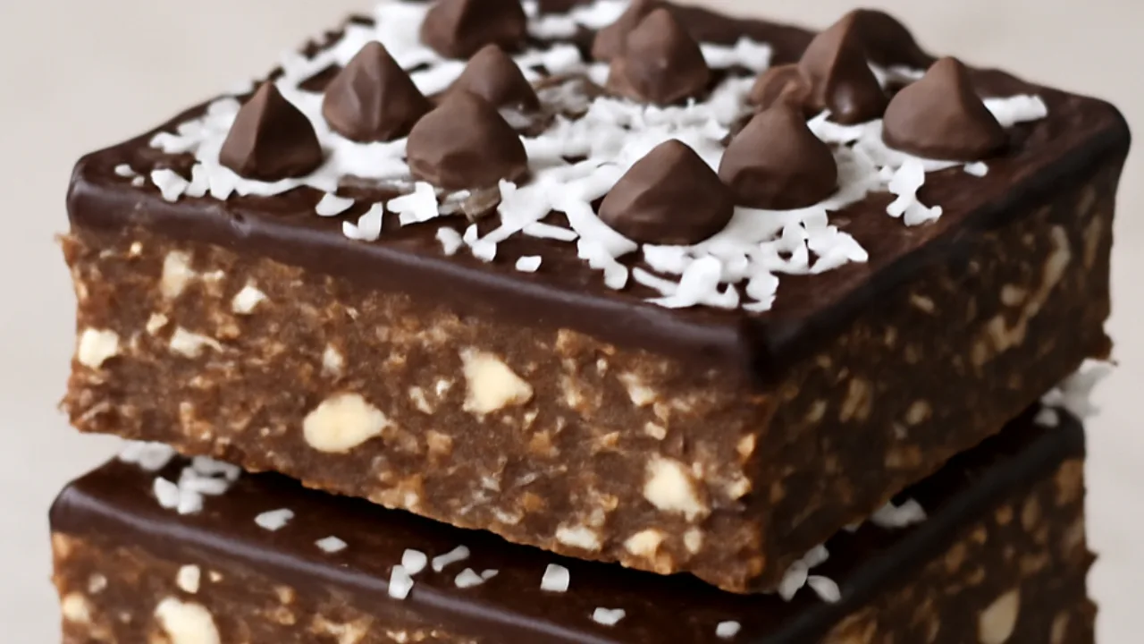 No-Bake Almond Joy