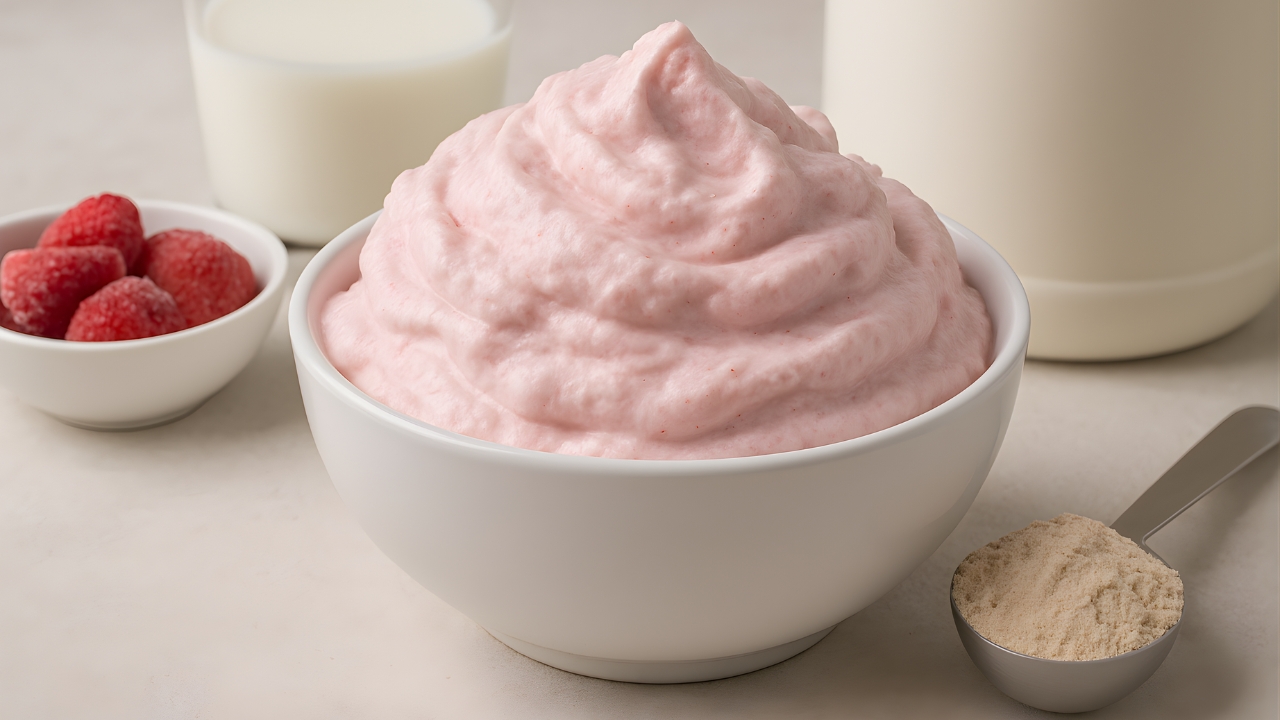 Protein Fluff Dessert